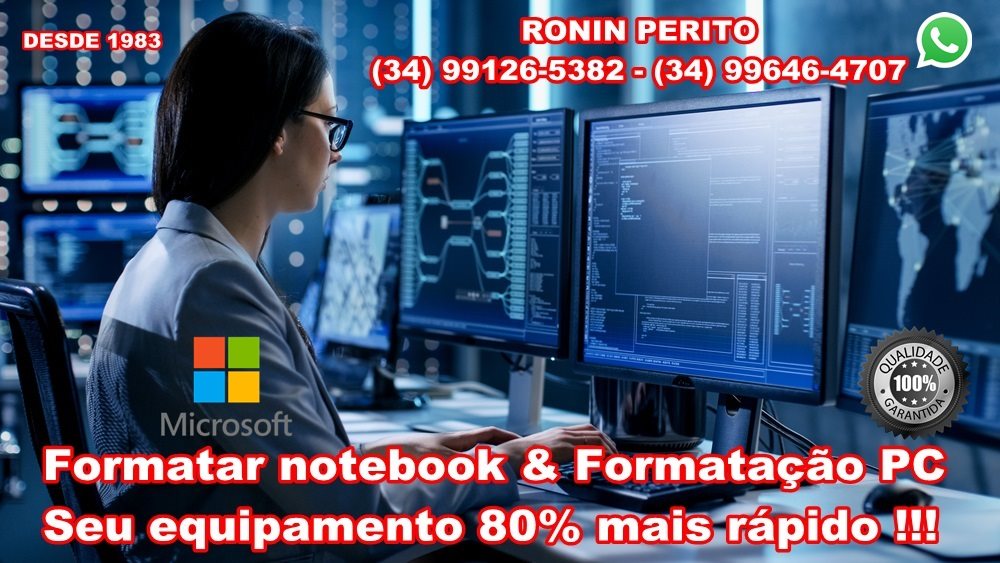 Formatar Notebook Formatação PC