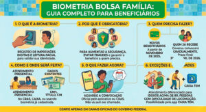 Biometria Bolsa Família: como fazer e quando ela já está registrada